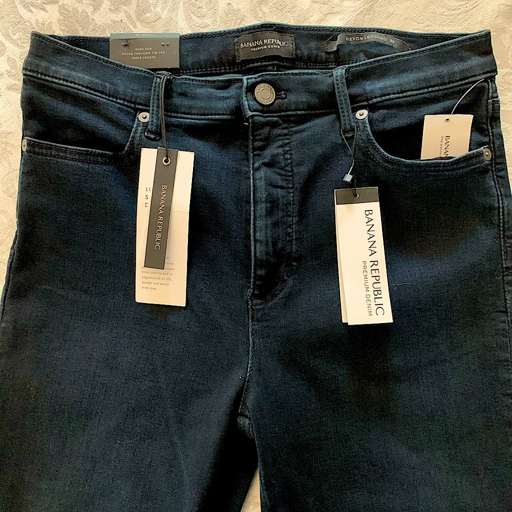 NWT:Premium Skinny Jeans - Dark Blue